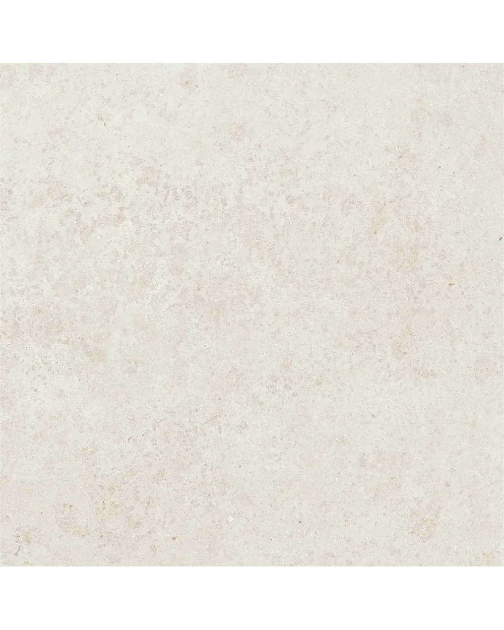 Weiße Stein-Optik Fliese 90x90 cm, matt rektifiziert
