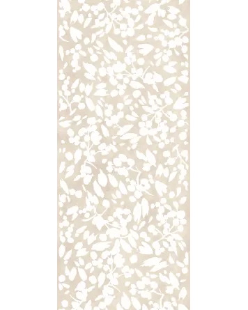 Dekor LEAF TAUPE RECT 120X280