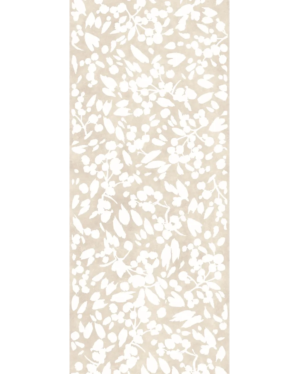 Dekor LEAF TAUPE RECT 120X280
