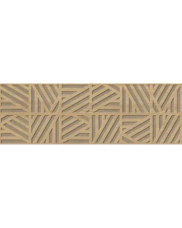 Cumbrian Taupe: Dekor-Wandfliese 30x90 cm, matt