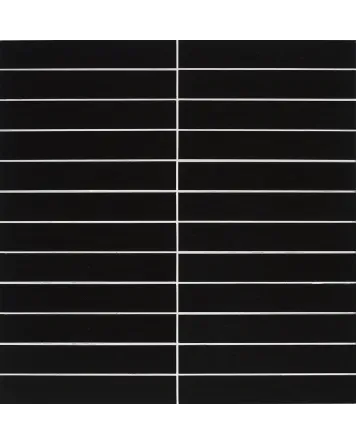 SKINNY LINE Nero, tiefes Schwarz glänzend, 5x30 cm Wandfliese