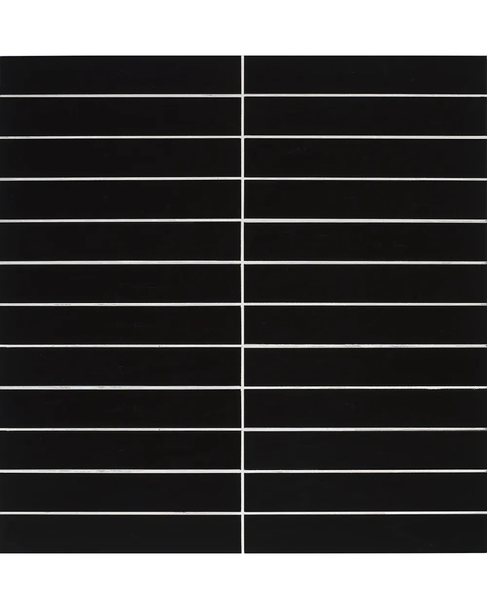 SKINNY LINE Nero, tiefes Schwarz glänzend, 5x30 cm Wandfliese