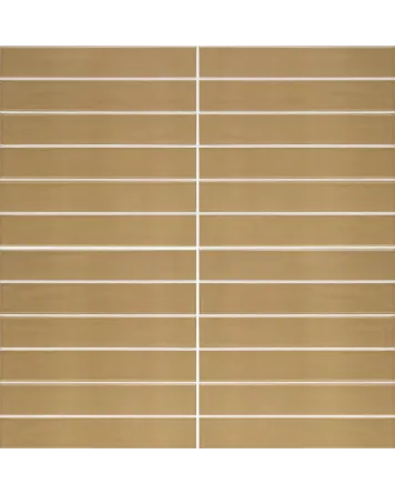 SKINNY LINE Bondi, helles Beige glänzend, 5x30 cm Wandfliese