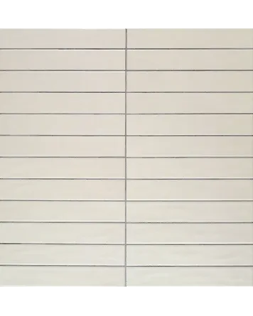 SKINNY LINE Newport, beige glänzend, 5x30 cm Wandfliese