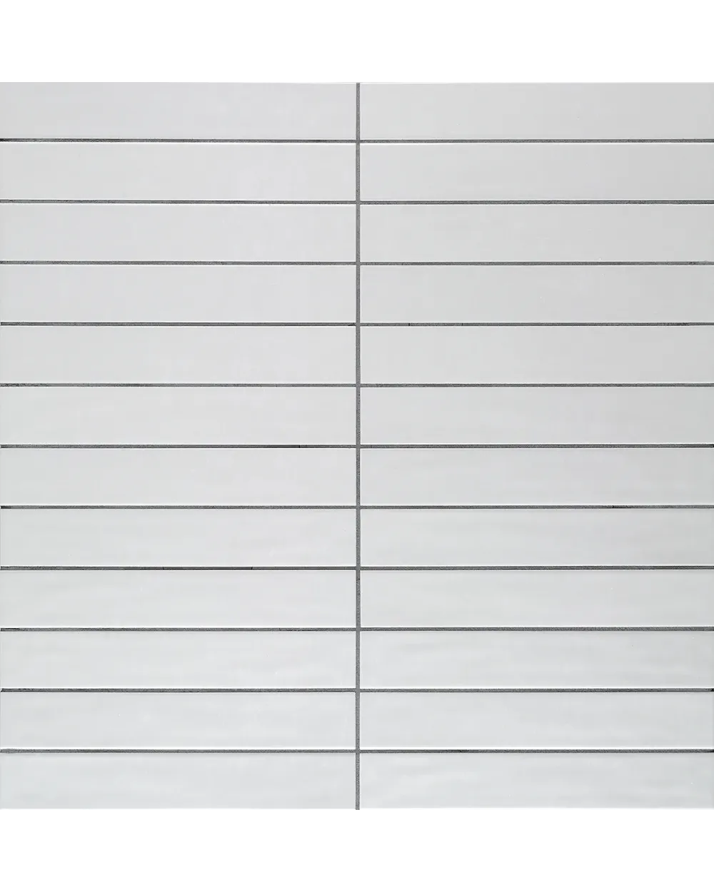 SKINNY LINE Shell, weiß glänzend, 5x30 cm Wandfliese