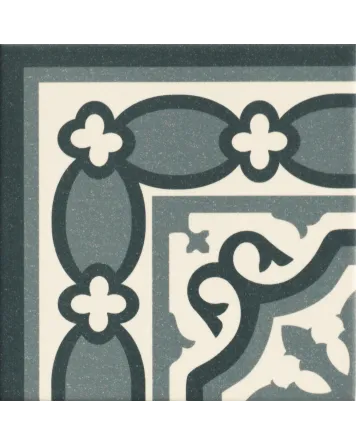 Florentine Blue Eckfliese im Klassik-Look, 20x20 cm