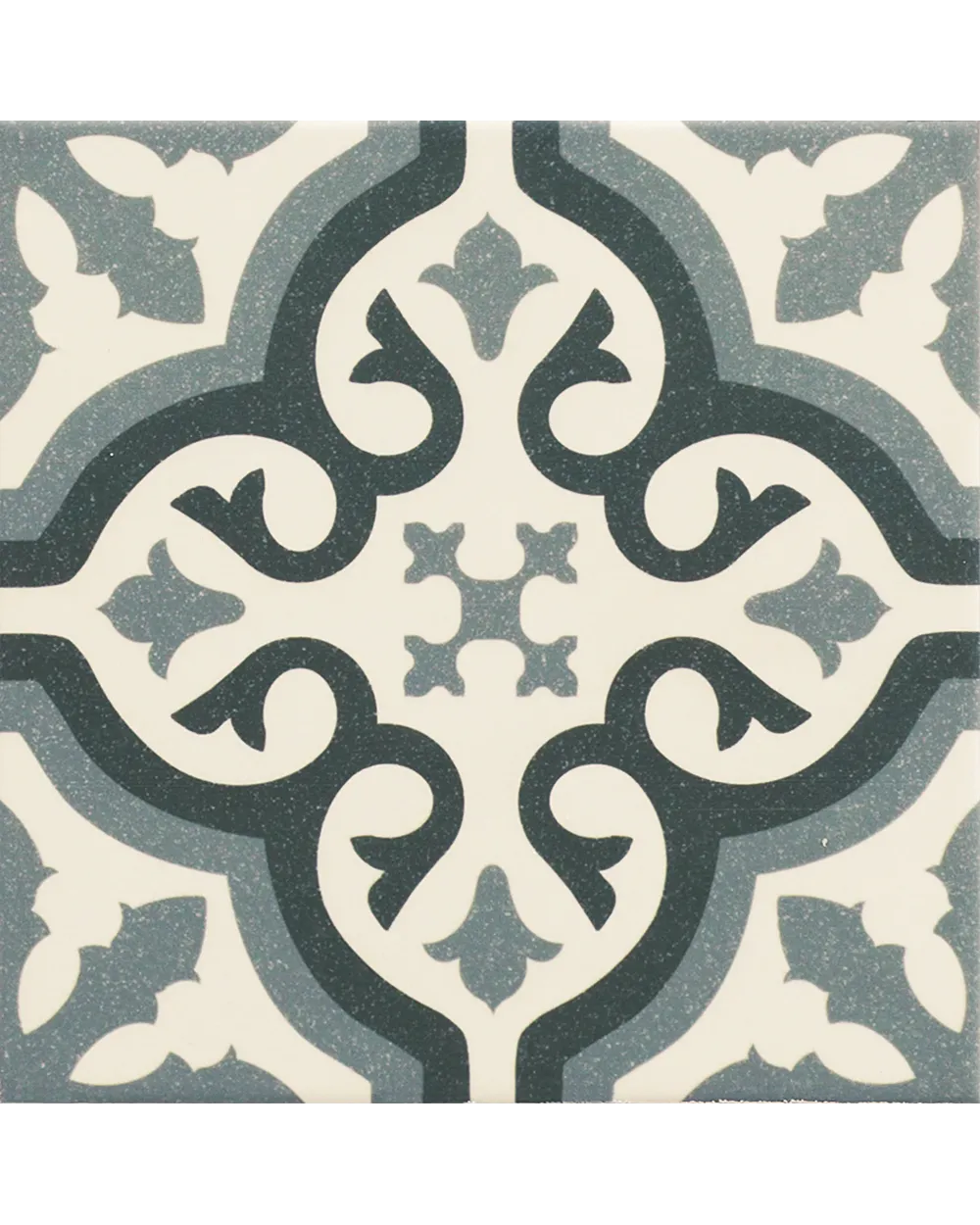 Florentine Blue: Classic Decorative Tile in Blue, 20x20 cm