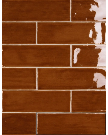 Nour Caramel – Zellige Wall Tile Brown 6.5x20 cm | ZELLIGE COUTURE