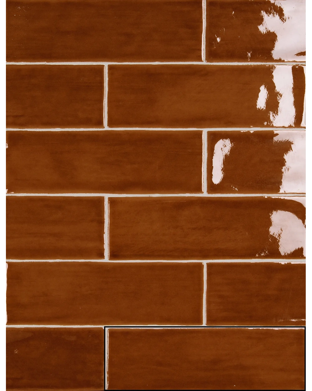 Nour Caramel – Zellige Wandfliese Braun 6,5x20 cm | ZELLIGE COUTURE