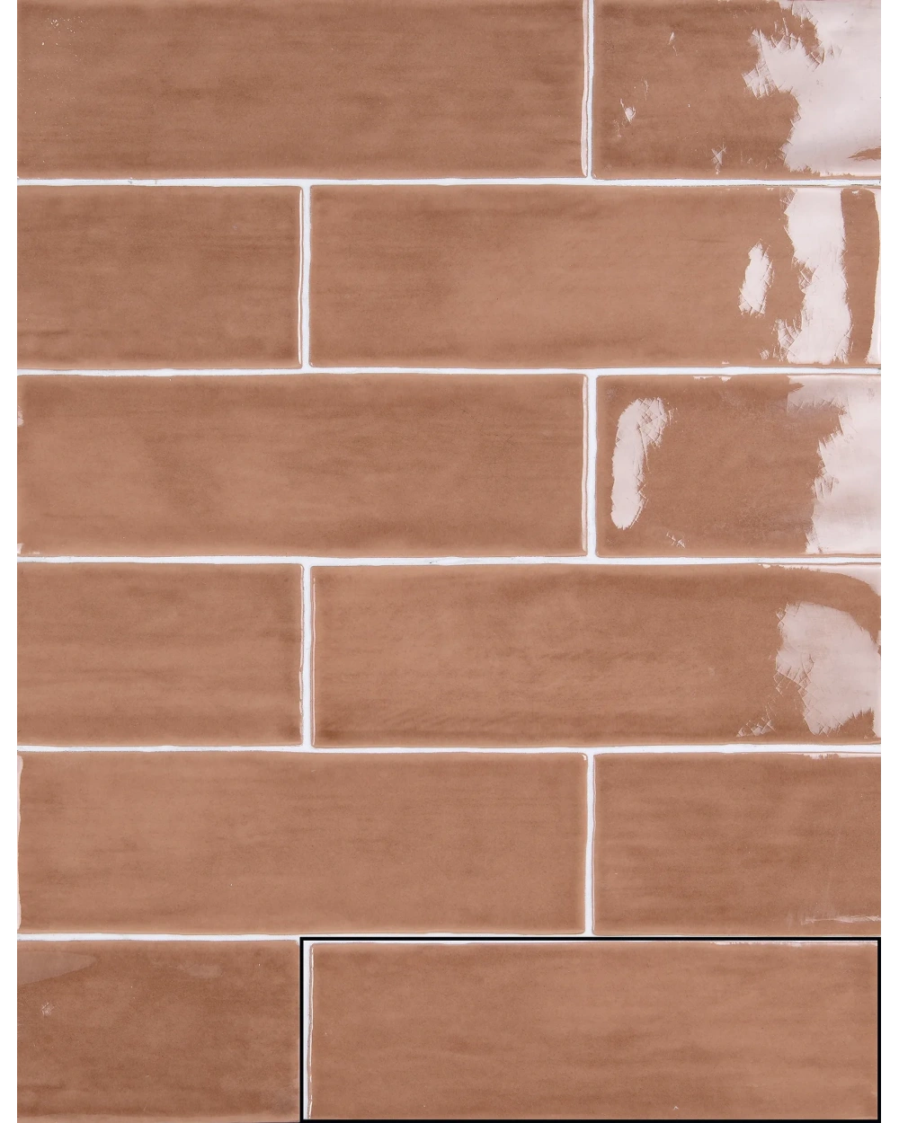 Nour Cotto – Zellige Wall Tile Cotto 6.5x20 cm | ZELLIGE COUTURE