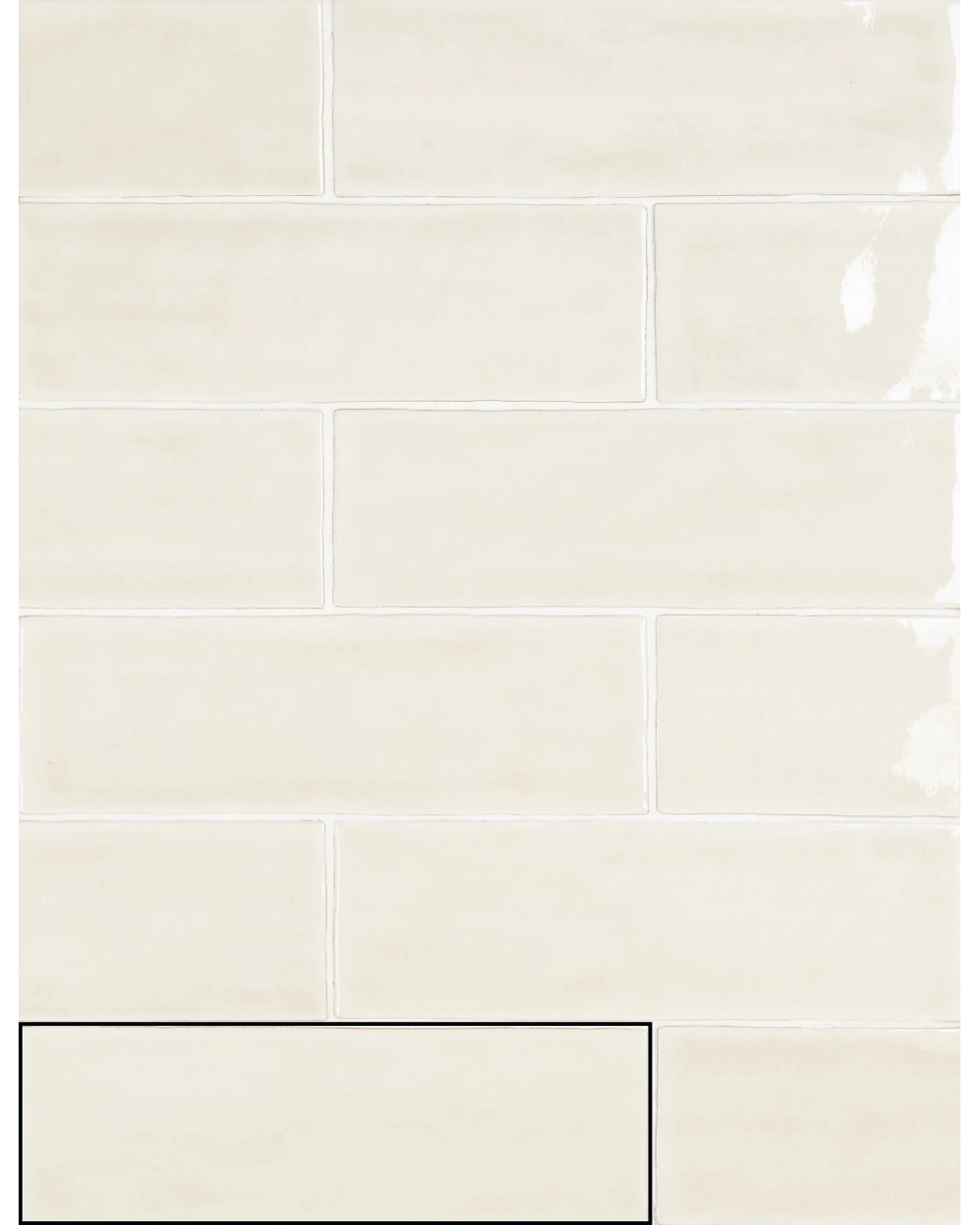 Nour Bone – Zellige Wandfliese Rosa 6,5x20 cm | ZELLIGE COUTURE
