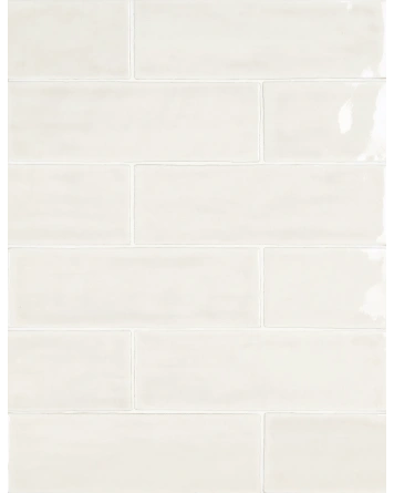 Nour White – Zellige Wall Tile White 6.5x20 cm | ZELLIGE COUTURE