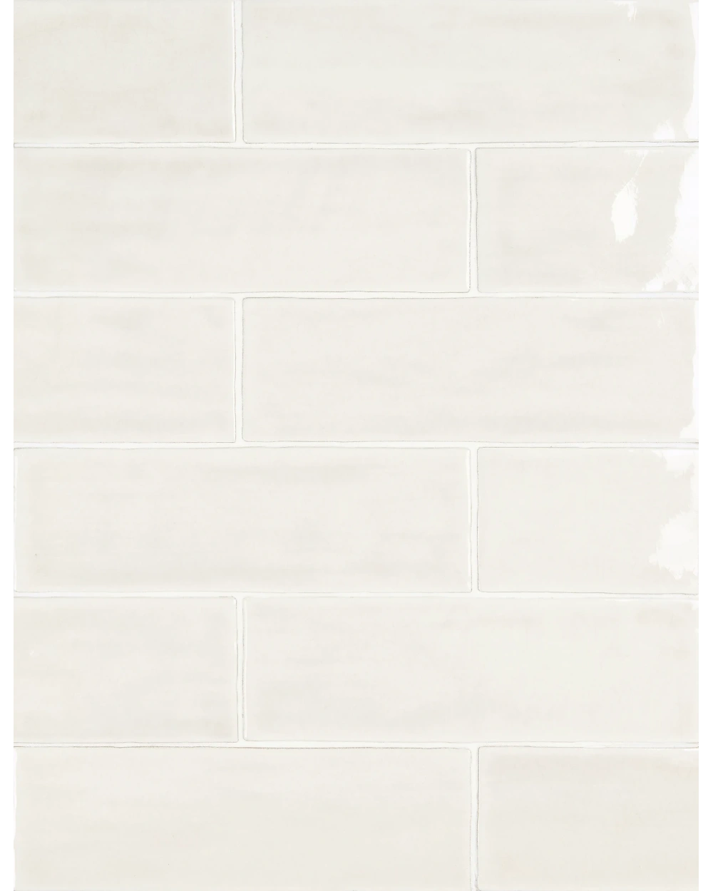 Nour White – Zellige Wandfliese Weiß 6,5x20 cm | ZELLIGE COUTURE