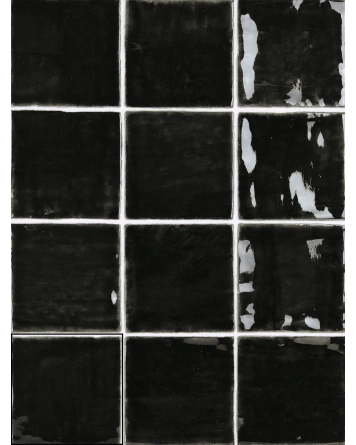Nour Midnight Forest – Zellige-Wandfliese, 10x10 cm