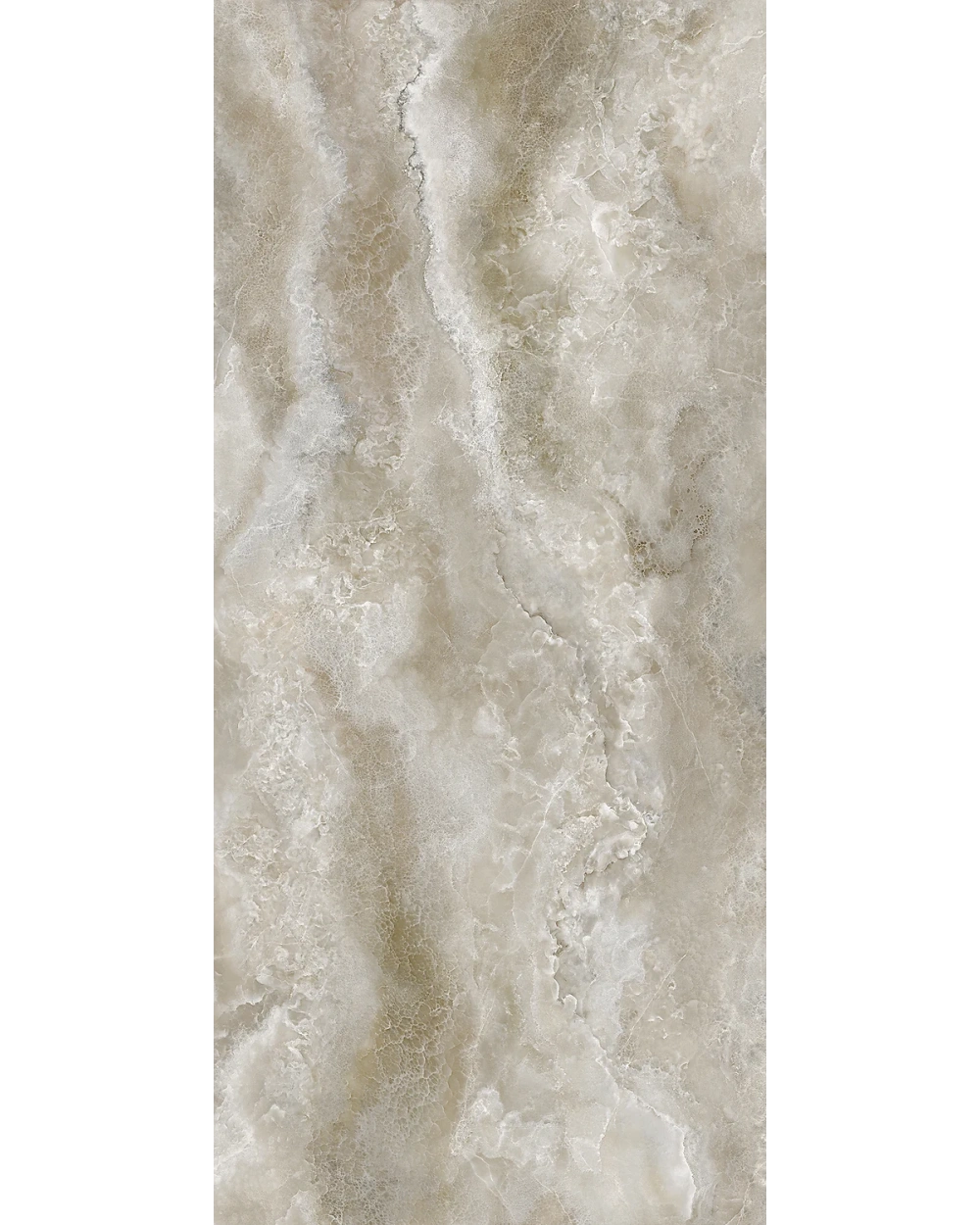 Crystal Glow Sand: XXL-Marmor-Fliese 120x280 cm, Beige