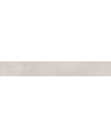 Skirting Tile White Matt Concrete Look Rectified