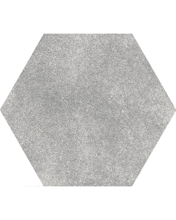 Sechseck-Fliese Anthrazit matt in Beton-Optik
