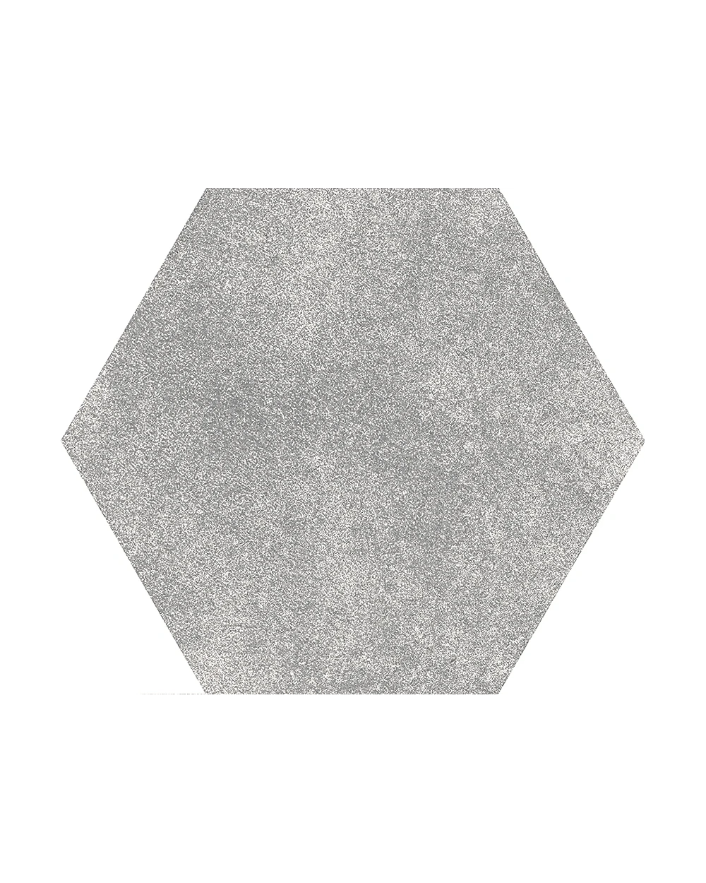 Hexagon Tile Anthracite Matt in Concrete Look