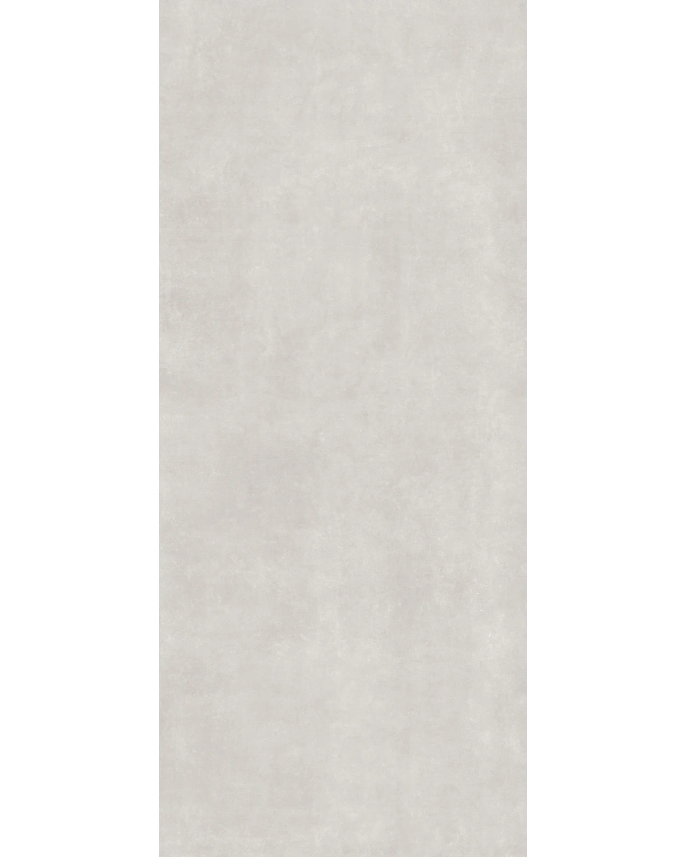 WORK Bianco – XXL Beton-Fliese matt, 120x280 cm