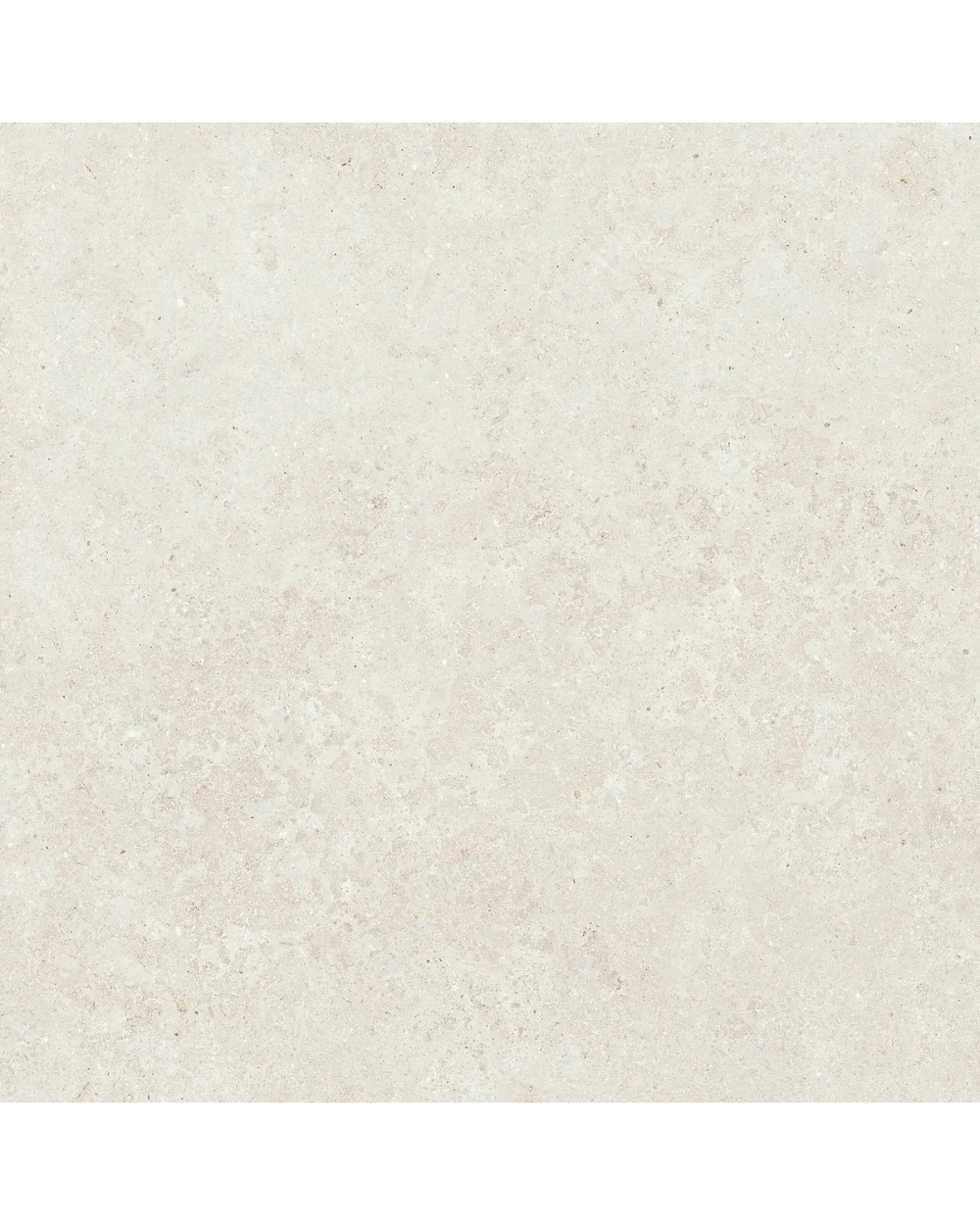 White Stone-Look Tile 60x60 cm, Matt Rectified