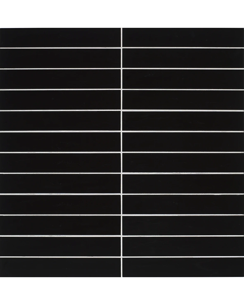 SKINNY LINE Nero, tiefes Schwarz glänzend, 5x30 cm Wandfliese