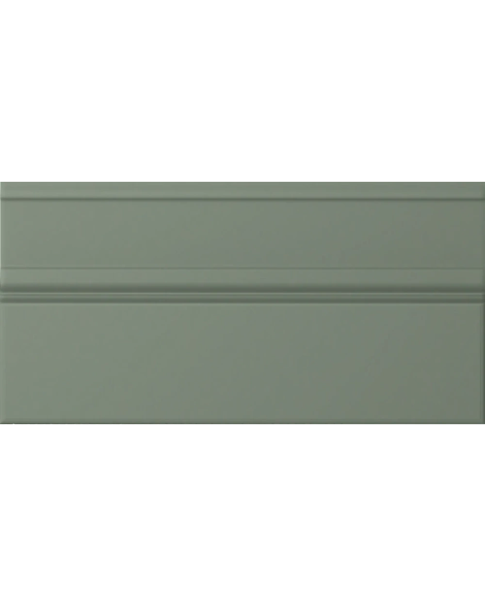 Green Skirting Tile Matt – Boiserie 15x30 cm