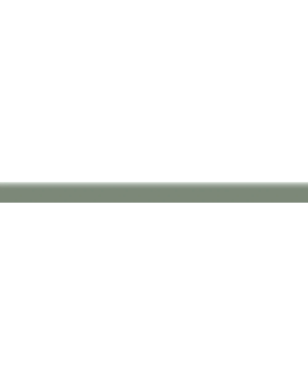 Boiserie Border Quartino Plinth Green Matt 2x30 cm