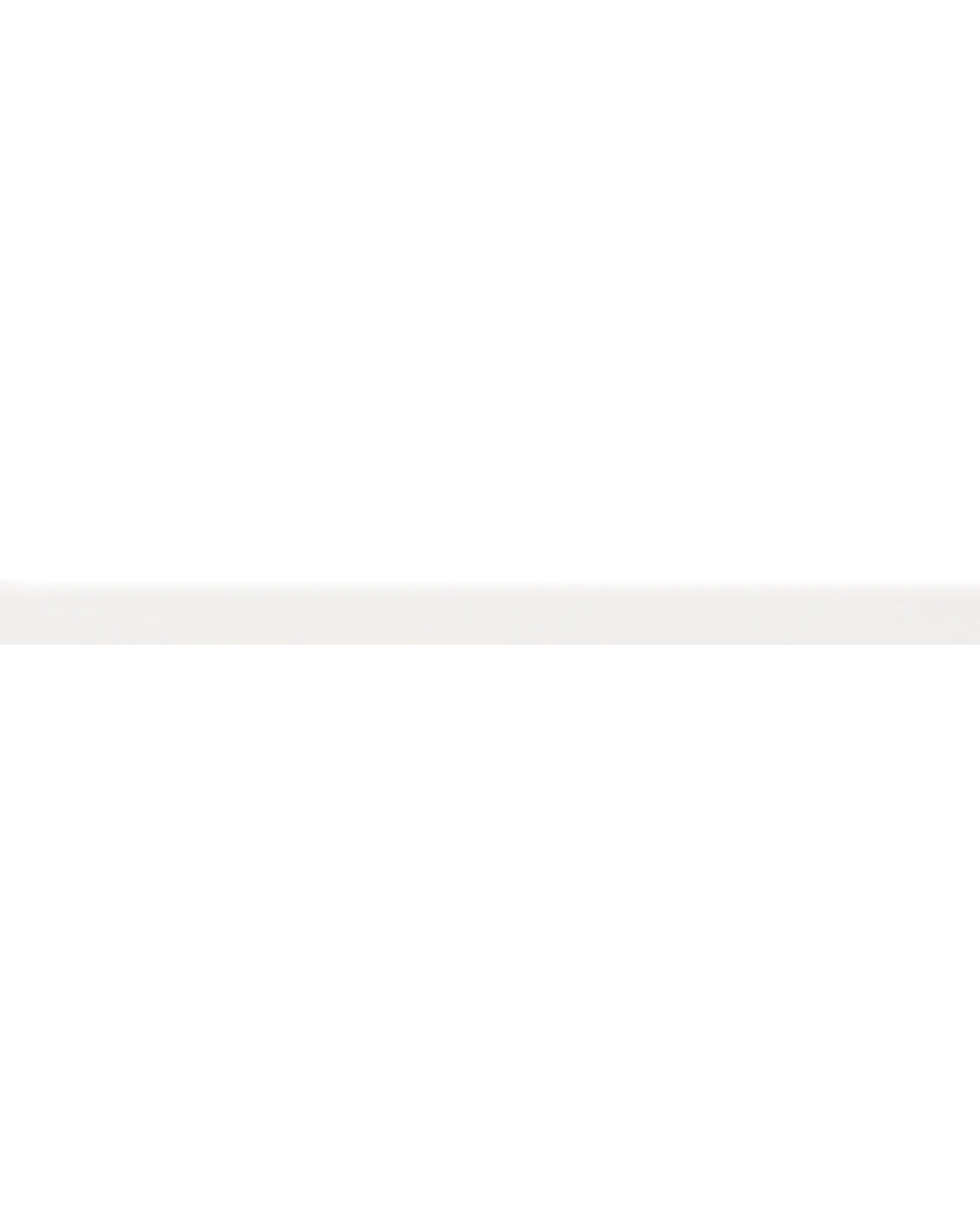 Boiserie Border Quartino Plinth White Matt 2x30 cm