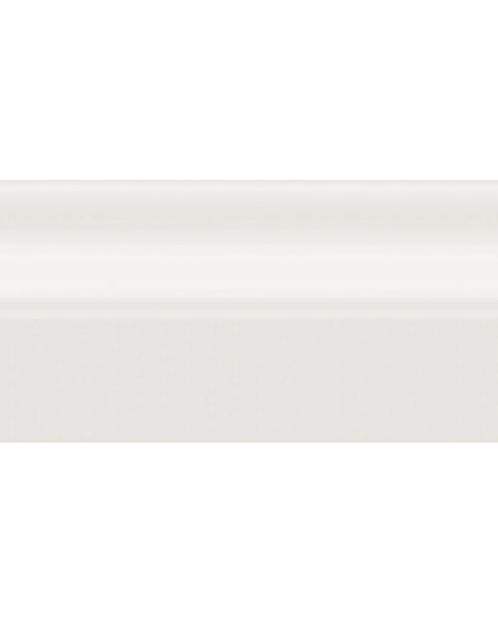 Fables Skirting Tile White Matt 15.8x30 cm – Boiserie Wall