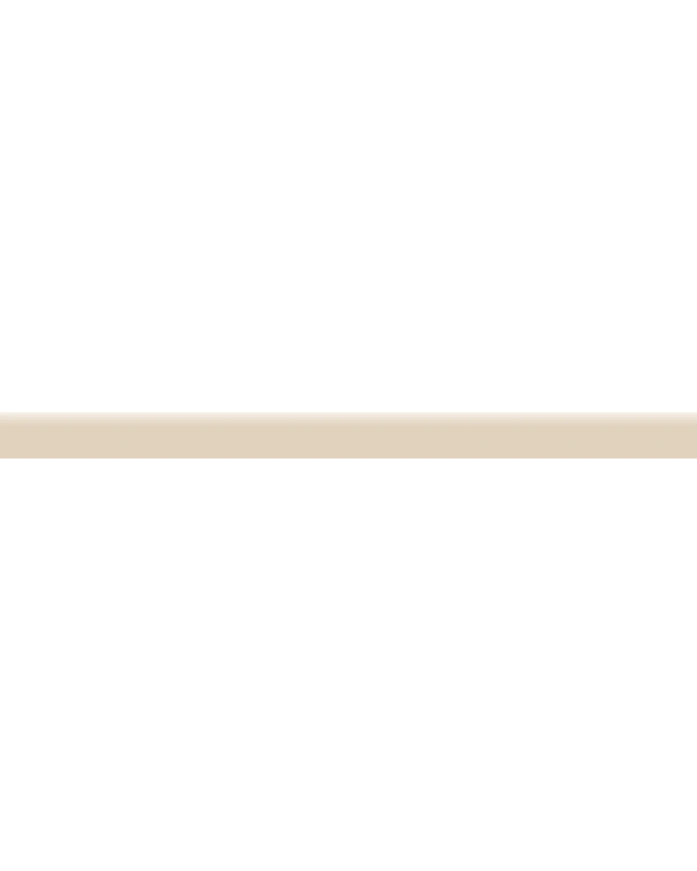 Boiserie Border Tile Beige Matt 2x30 cm for the Wall