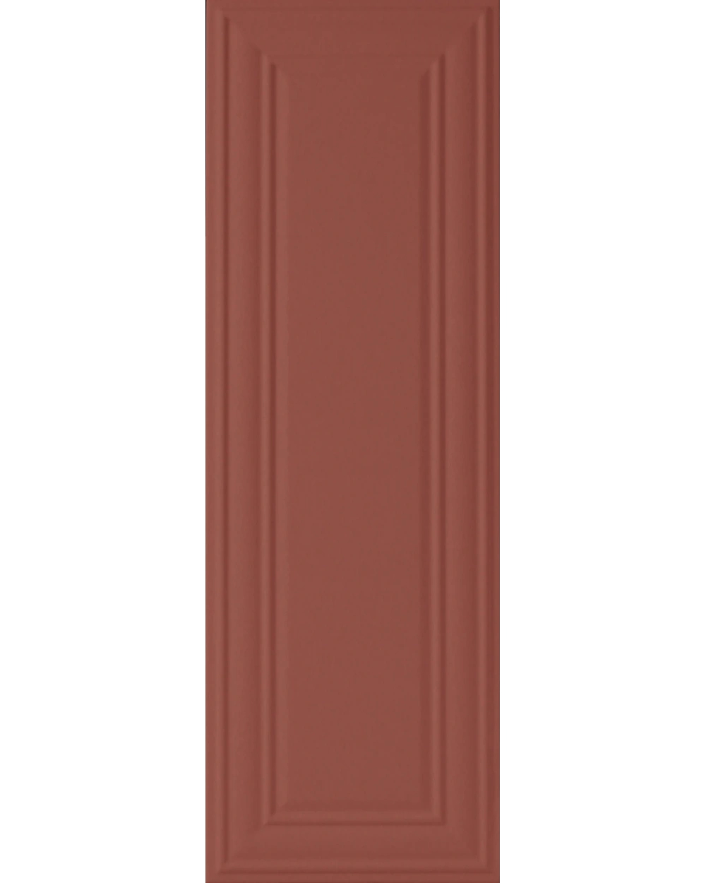 Bordeaux Matt Wall Tile 30x90 cm, Boiserie Collection