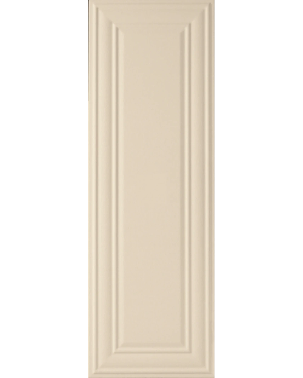 Beige Matt Wall Tile 30x90 cm, Boiserie Collection