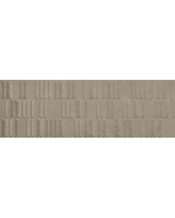 Wandfliese Mud in Beton-Optik, 40x120 cm, matt