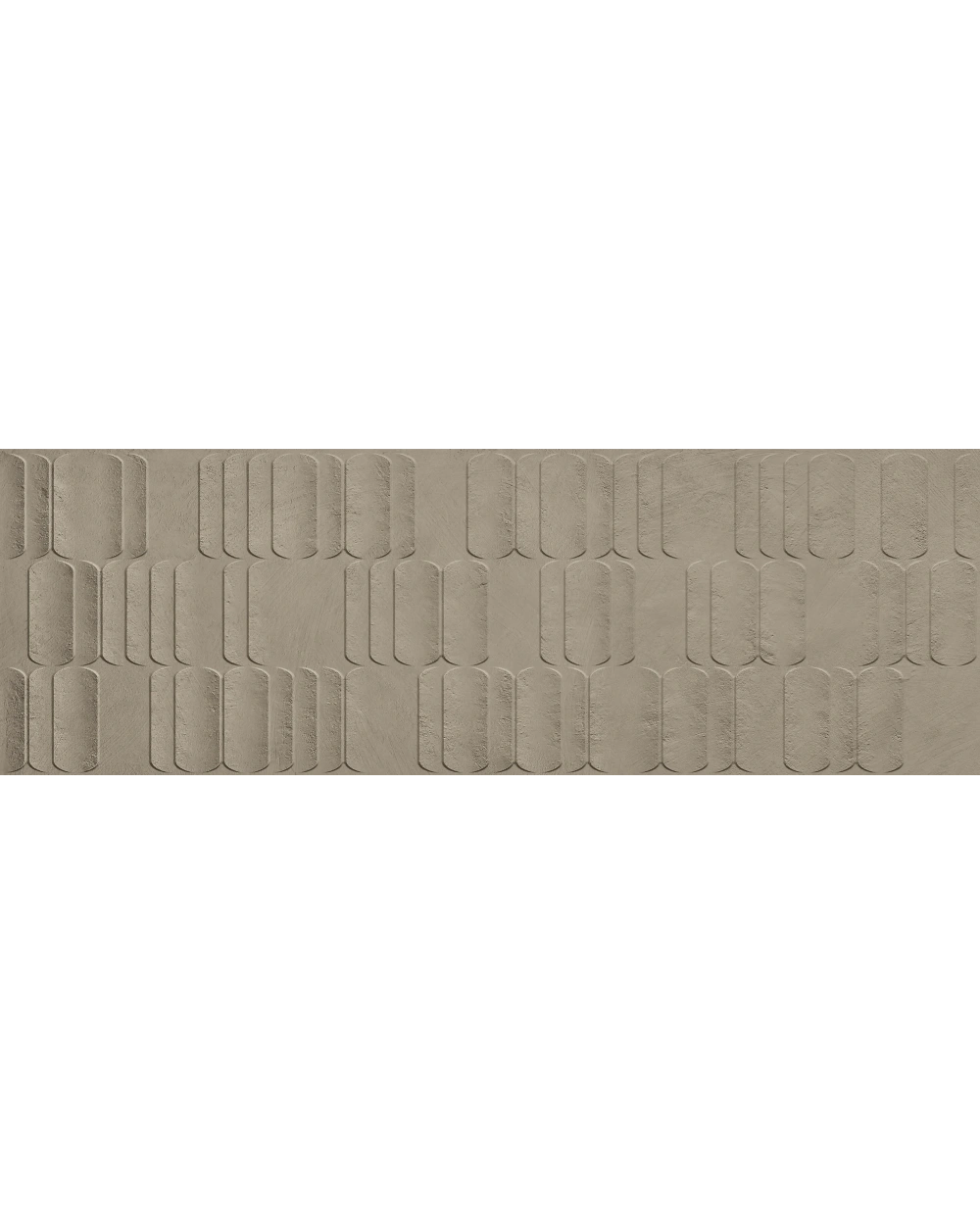 Mud Wall Tile in Concrete Look, 40x120 cm, Matt