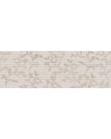 Hesse White Wandfliese im Beton-Look, 40x120 cm