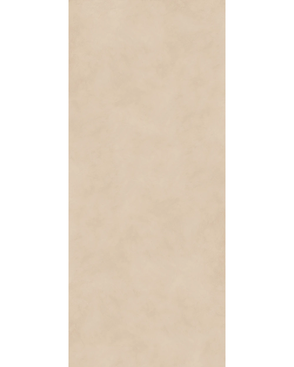 Mikrozement-Optik Beige, matt, 120x280 cm, rektifiziert
