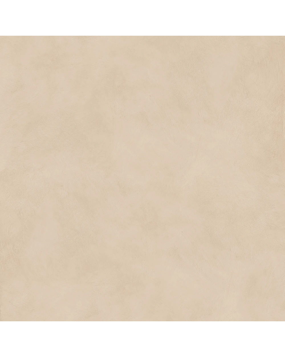 Mikrozement-Optik in Beige, matt, 120x120 cm