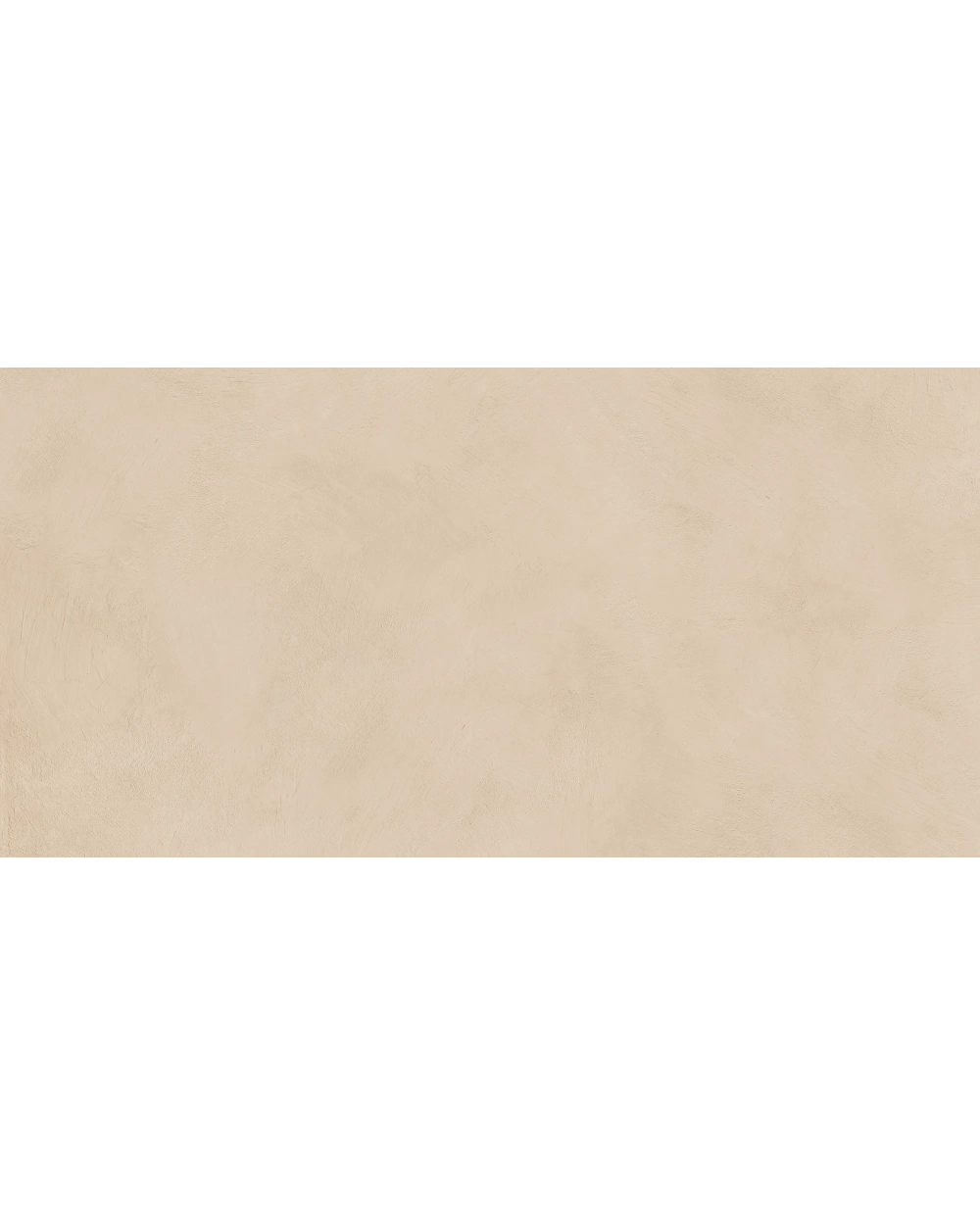 Beige Mikrozement-Fliese 60x120 cm, matt und rektifiziert