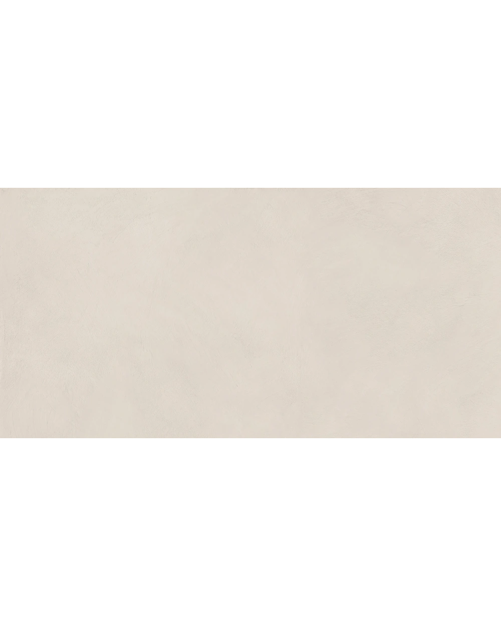 Verse White: Mikrozement-Fliese in Matt-Weiß, 60x120 cm