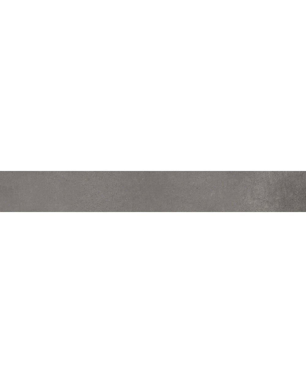 Skirting Tile in Concrete Look, Anthracite Matt, 8x60 cm