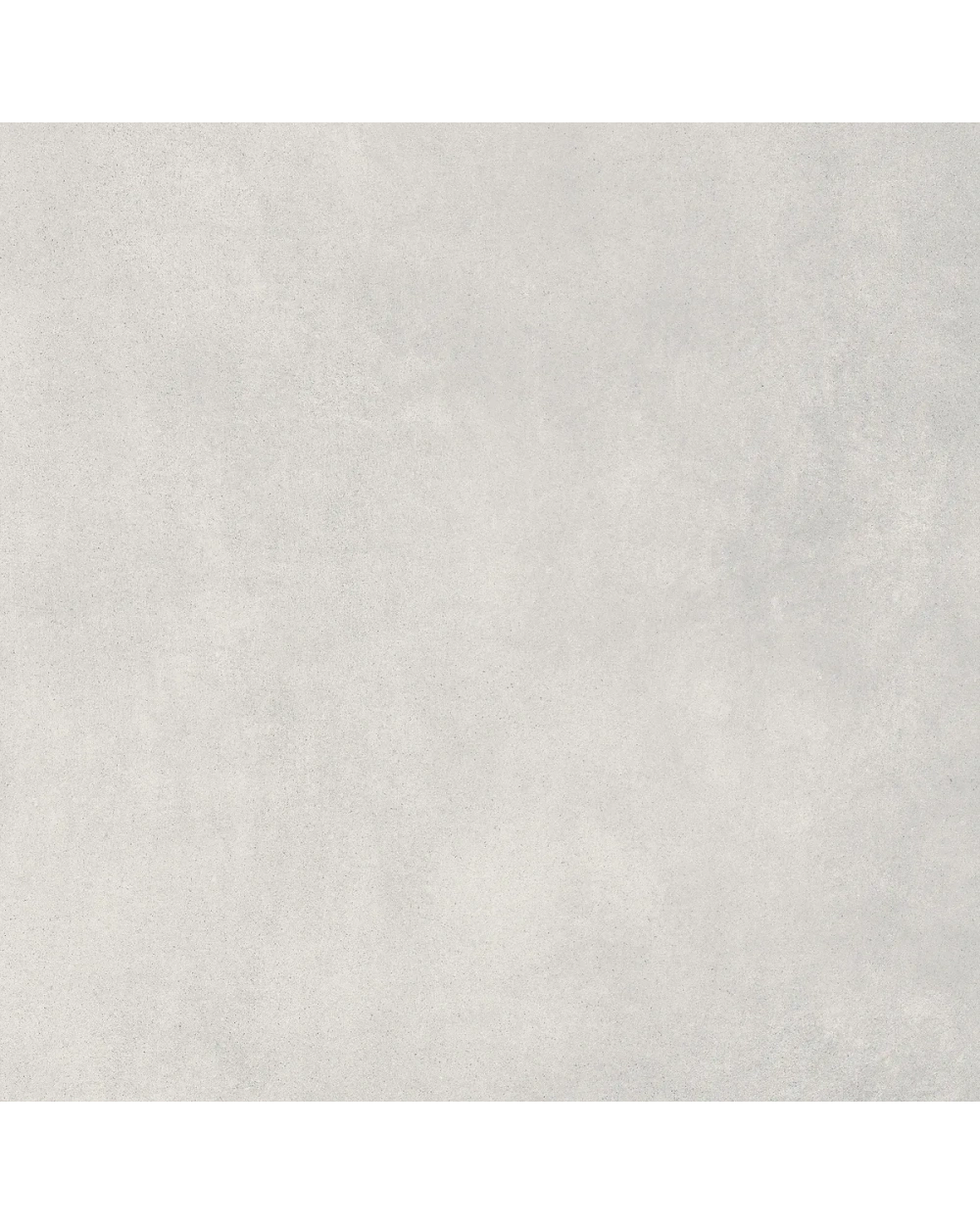 Work Bianco: Concrete-Look Tile in White, 60x60 cm