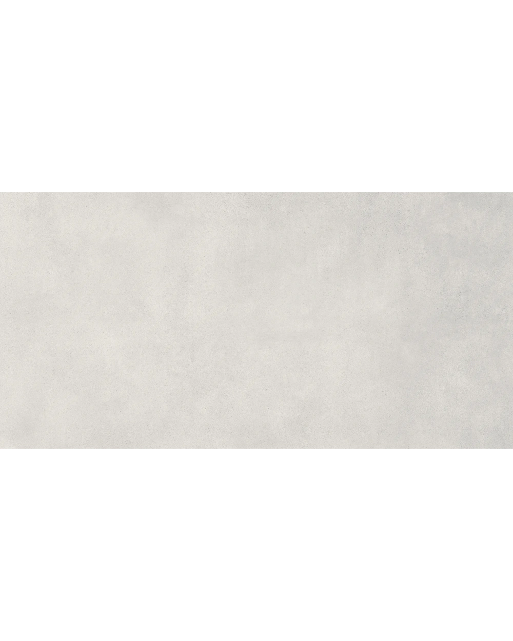 Work Bianco: Concrete-Look Tile in White, 60x120 cm