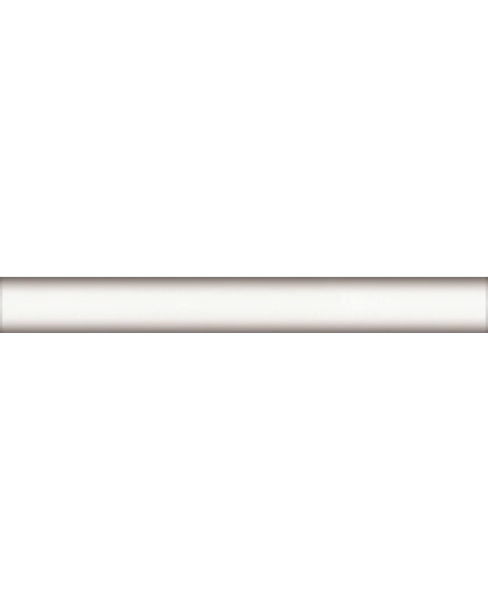 Souk Pearl Border Tile: White Wall Strip 1.5x13 cm