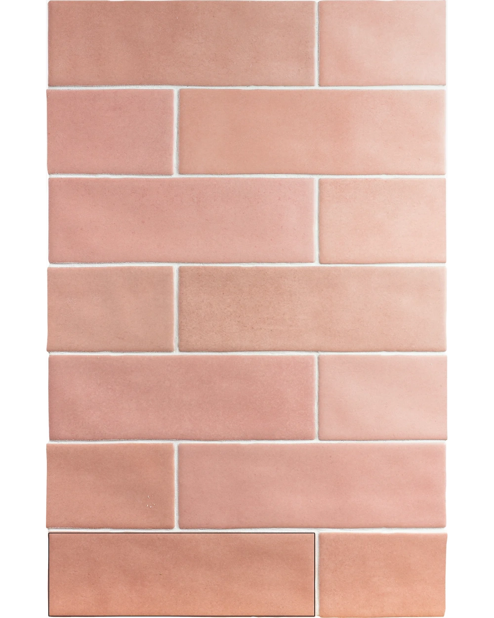Toskana Hot Pink – Matt Zellige Wall Tile in Pink