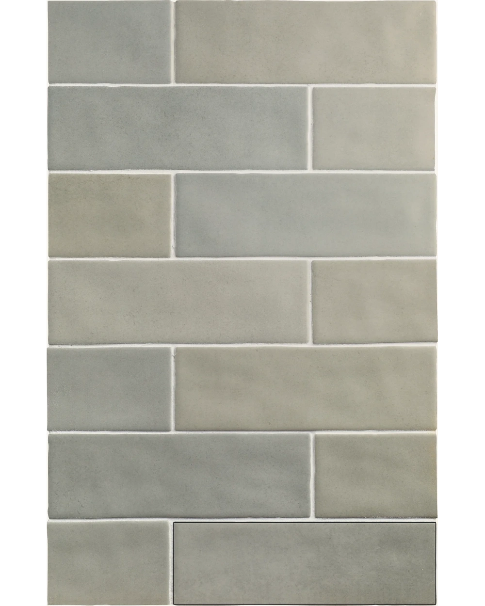 Toskana Ash – Matt Zellige Wall Tile in Grey
