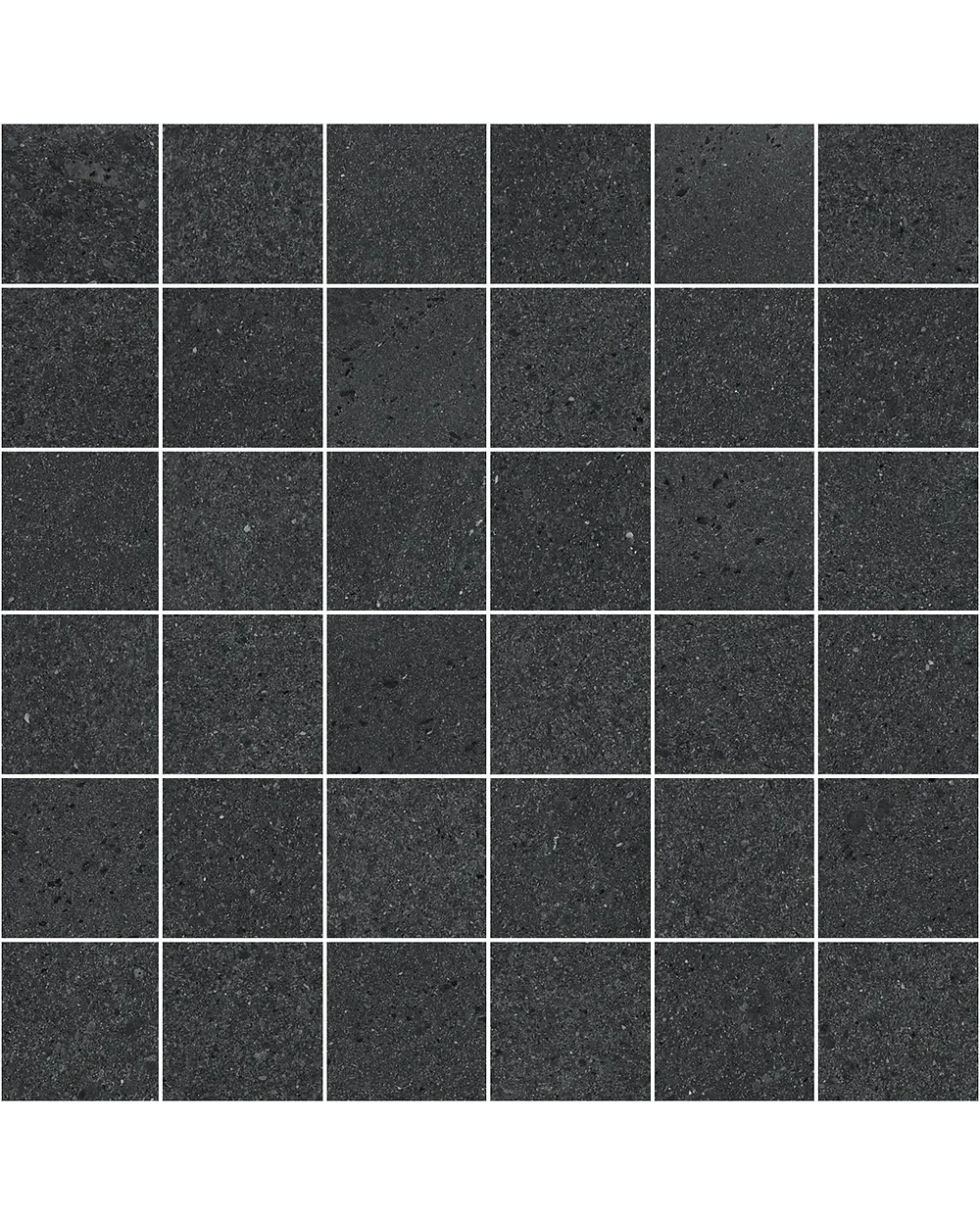 Nordic Volcano Mosaik schwarz, matt, R10