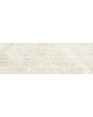 Augustus Cream Wandfliese im Marmor-Look, 30x90 cm