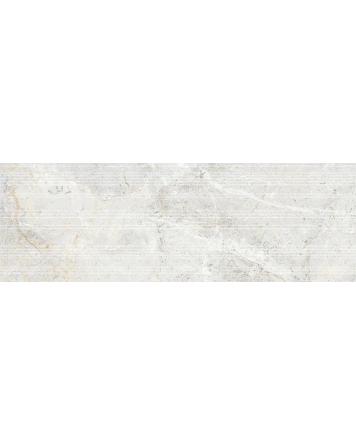 Augustus Pearl Wall Tile in Marble Look, 30x90 cm