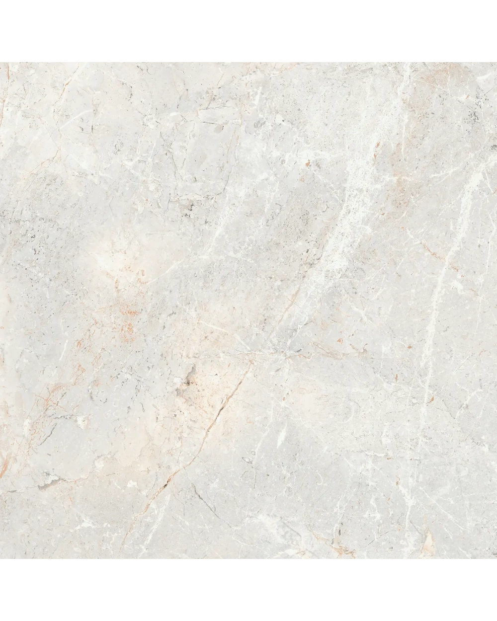 Augustus Pearl: Marble-Look Tile Matt, 60x60 cm