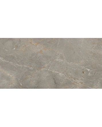 Augustus Brown Glossy, 60x120 cm, polierter Marmor-Look